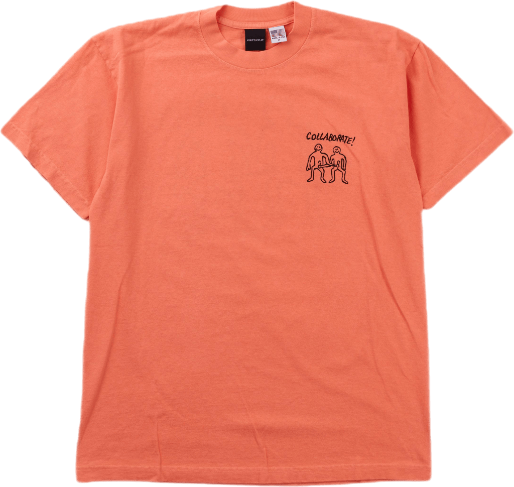 Collaborate S/s Tee Coral