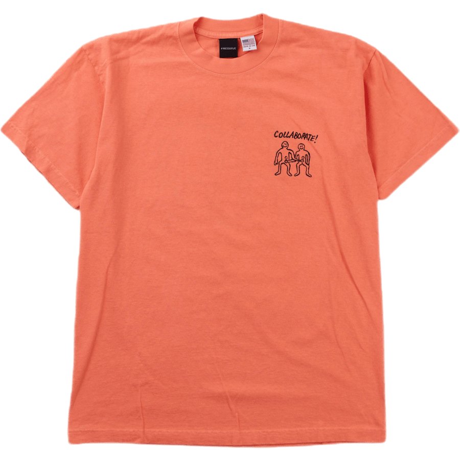 Collaborate S/s Tee Coral