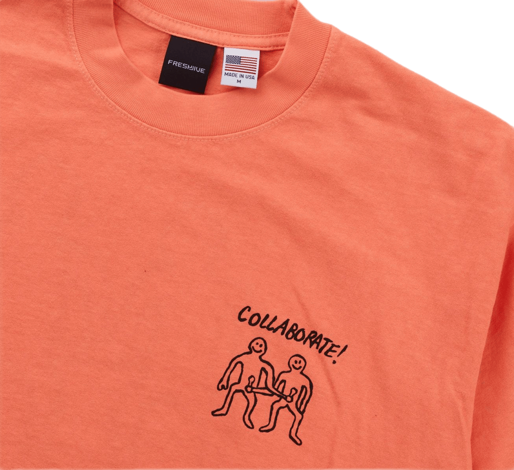 Collaborate S/s Tee Coral - Bild 2