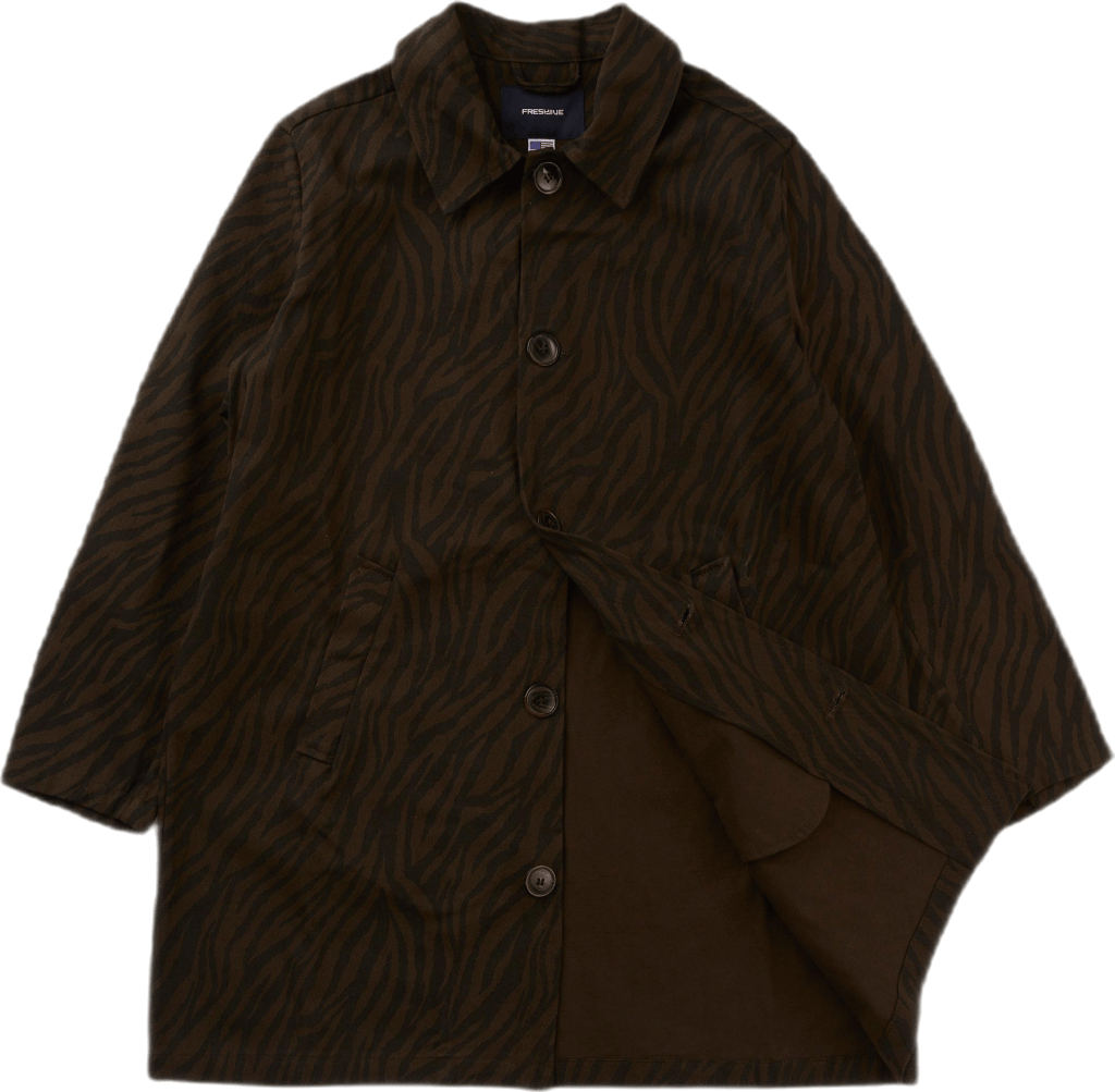 Zebra Trenchcoat Forest Green - Bild 2