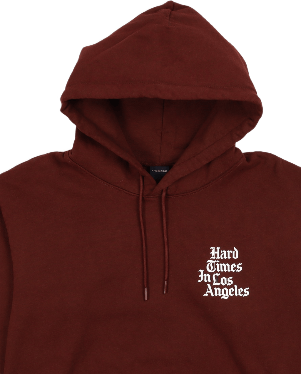 Hard Times Hoody Maroon - Bild 3