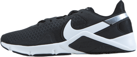 Legend Essential 2 Men's Training Shoes BLACK/WHITE-METALLIC SILVER, Male, Buty, Buty treningowe, Trening, Czarny, EU 40,5