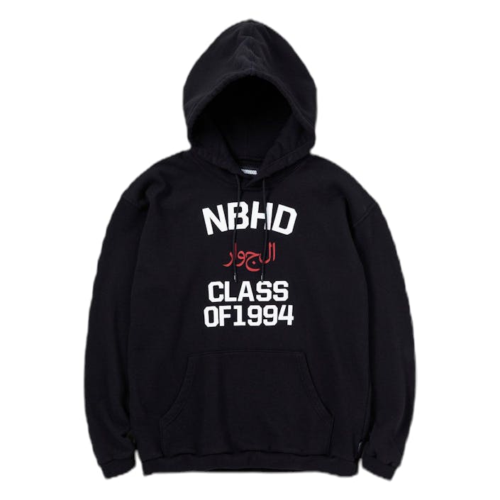 Loop / C-hooded . Ls Black, Male, Odevy, mikiny a mikiny, Čierna, S