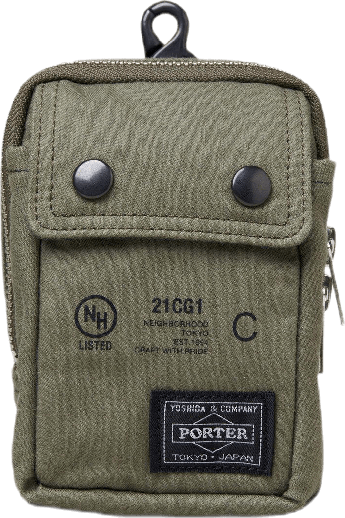 Nhpt . Multi Pouch / C-case Olive Drab, Unisex, varusteet, laukut & reput, Vihreä, ONESIZE