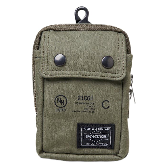 Nhpt . Multi Pouch / C-case Olive Drab, Unisex, varusteet, laukut & reput, Vihreä, ONESIZE