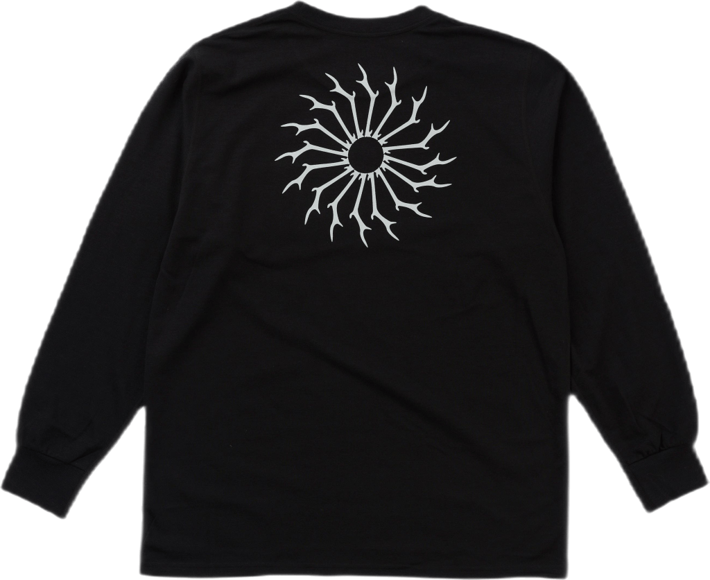 Round Pocket Tee - Circle Horn Black - Bild 3