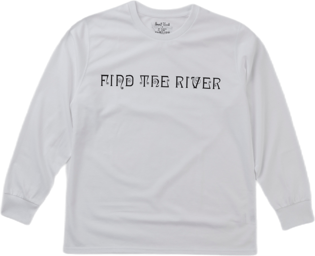 Crew Neck Tee – Find The River White