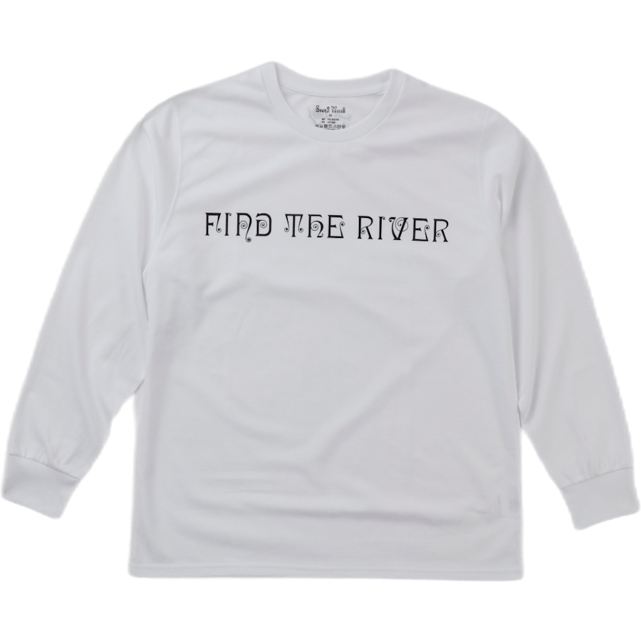 Crew Neck Tee – Find The River White