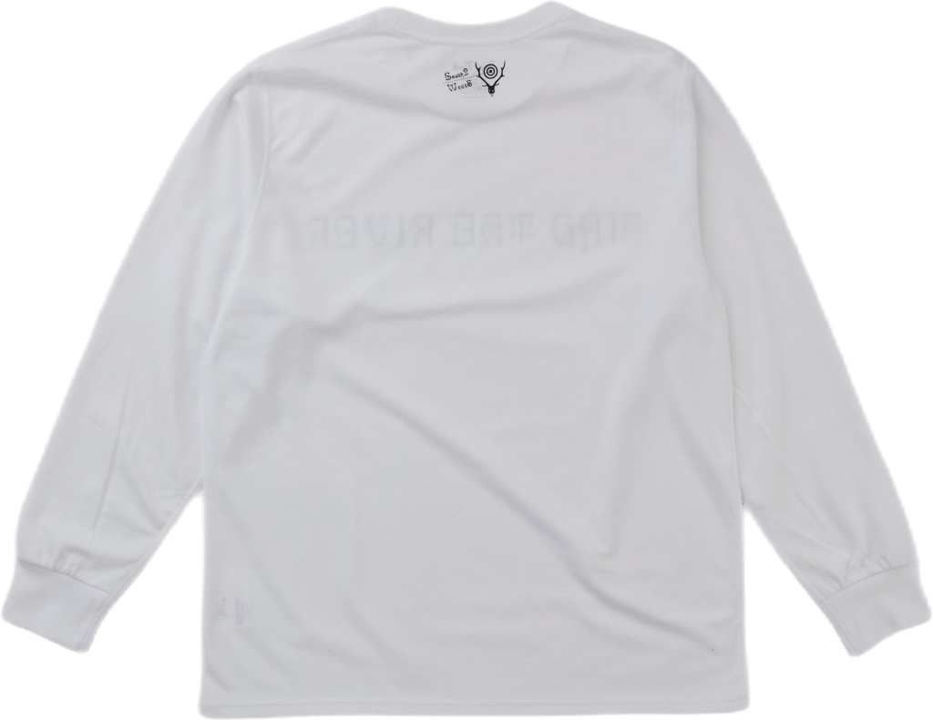 Crew Neck Tee - Find The River White - Bild 3
