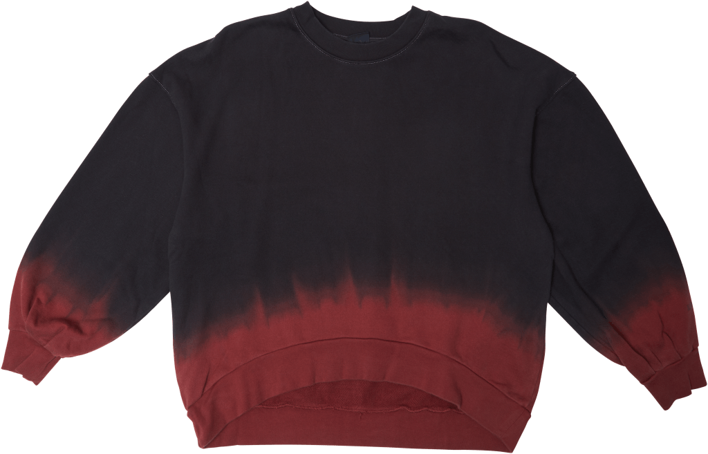 Pai Sweatshirt Dip Dye Caviar, Female, Ropa, sudaderas con capucha y sudaderas, Morado, L