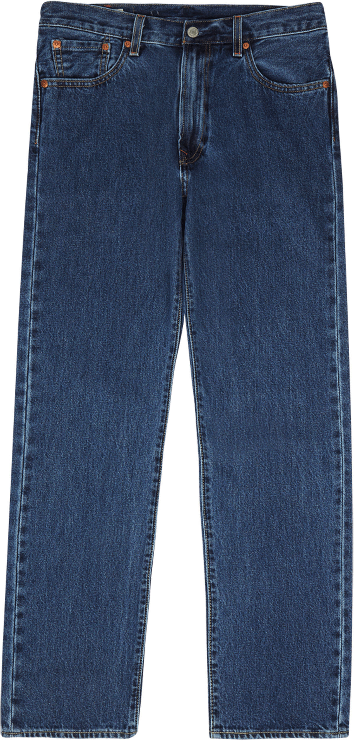 551z Authentic Straight Rubber Worm, Male, Vaatteet, Bottoms, Sininen, 32/32