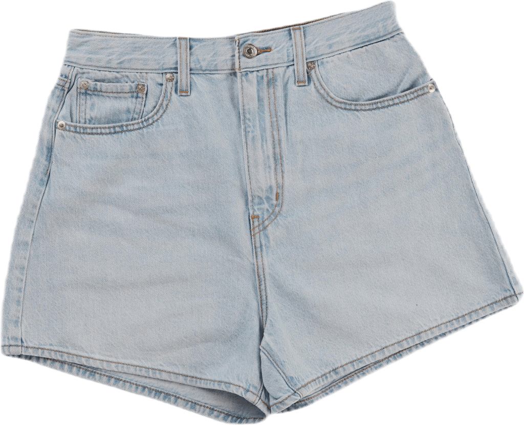 High Loose Short Supa Dupa Fly, Female, Apparels, Shorts, Blue, 26