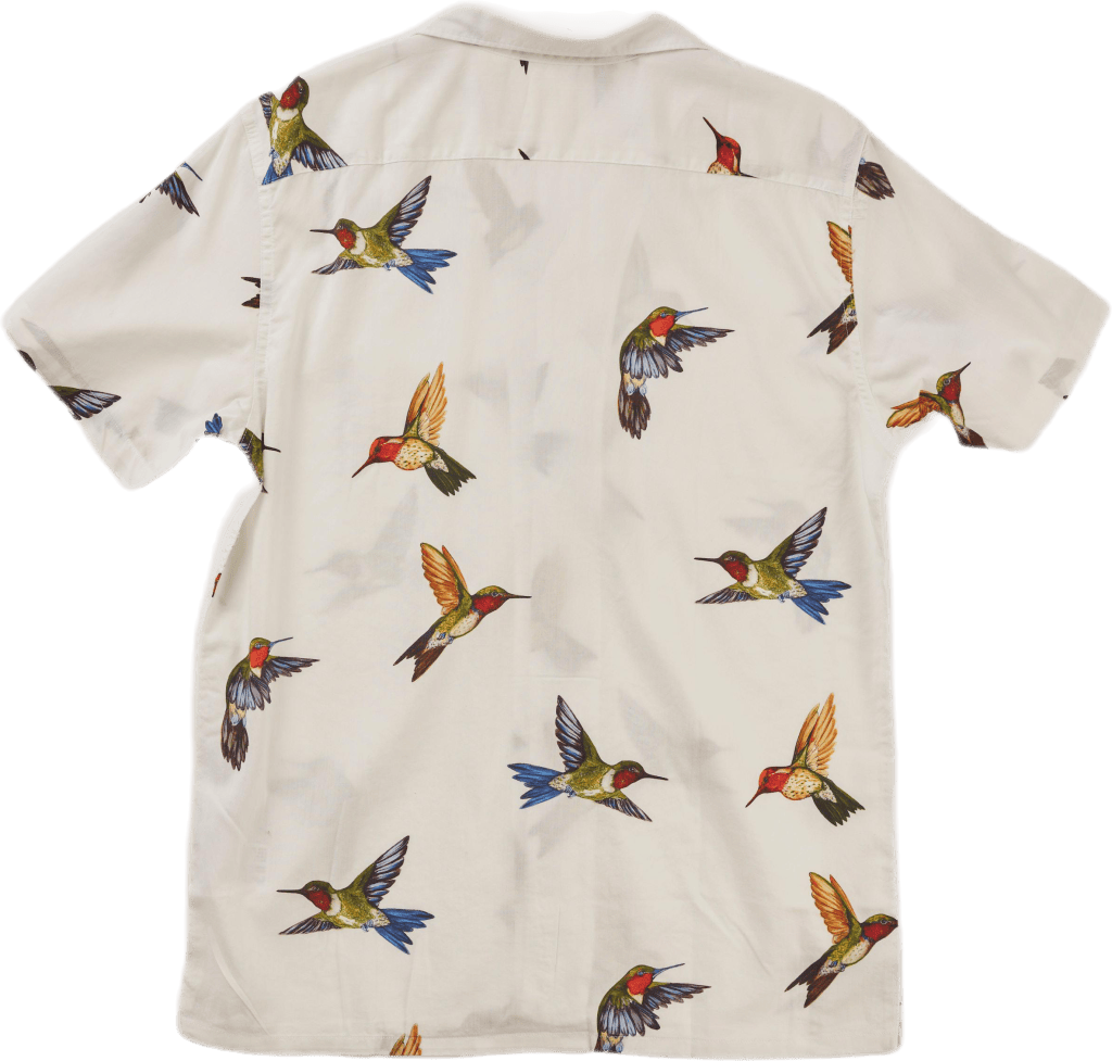 Cubano Shirt Hummingbird Bright White 