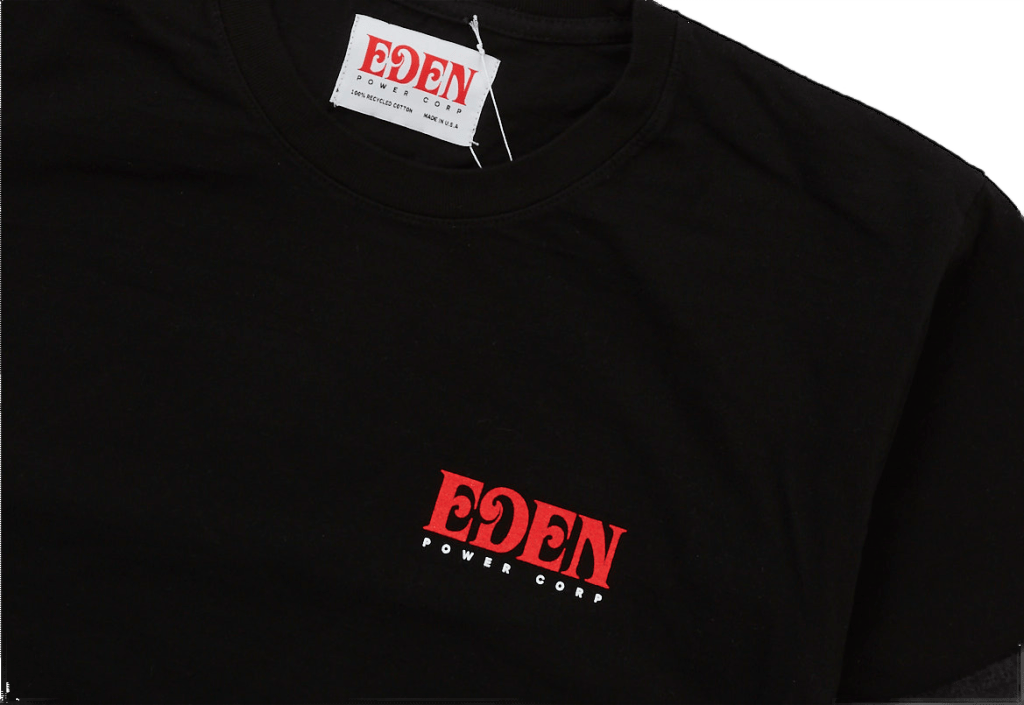 Eden Recycled Tshirt Black - Bild 2