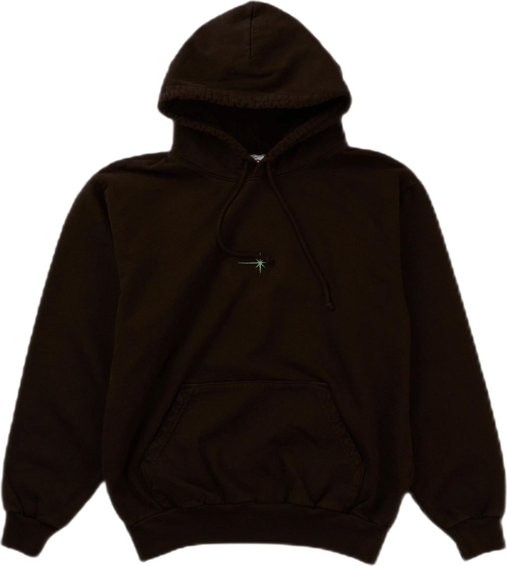 Shining Star Hoodie Recycled H Brown, Female, Kläder, hoodies och sweatshirts, Brun, L