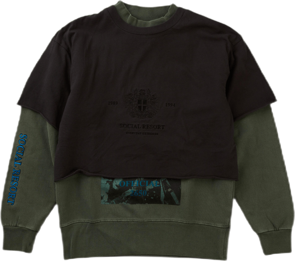 Layer Sweat Faded Green