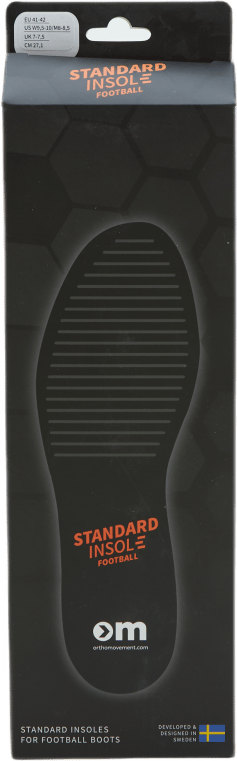 Standard Insole Football Black, Unisex, Equipment, Shoe care, Black, EU 45/46