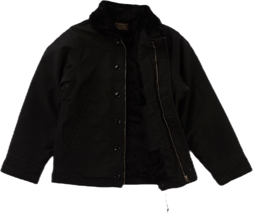 N-1 Deck Jacket ( Type-3 ) Black - Bild 2