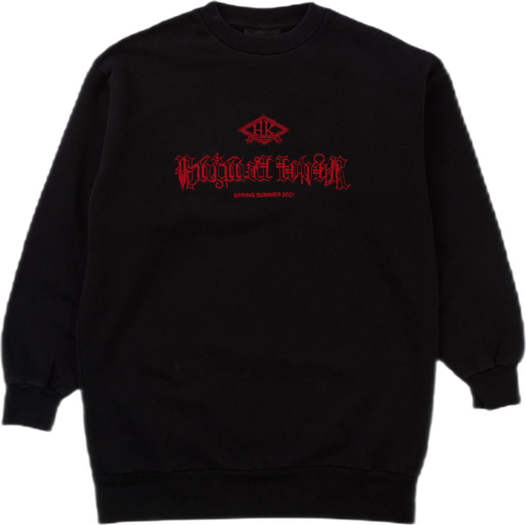 Relaxed Crew Faded Black