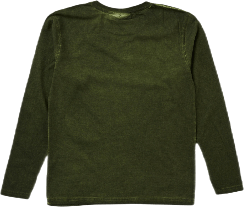 Casual Long Sleeve Tee Green Crush - Bild 3
