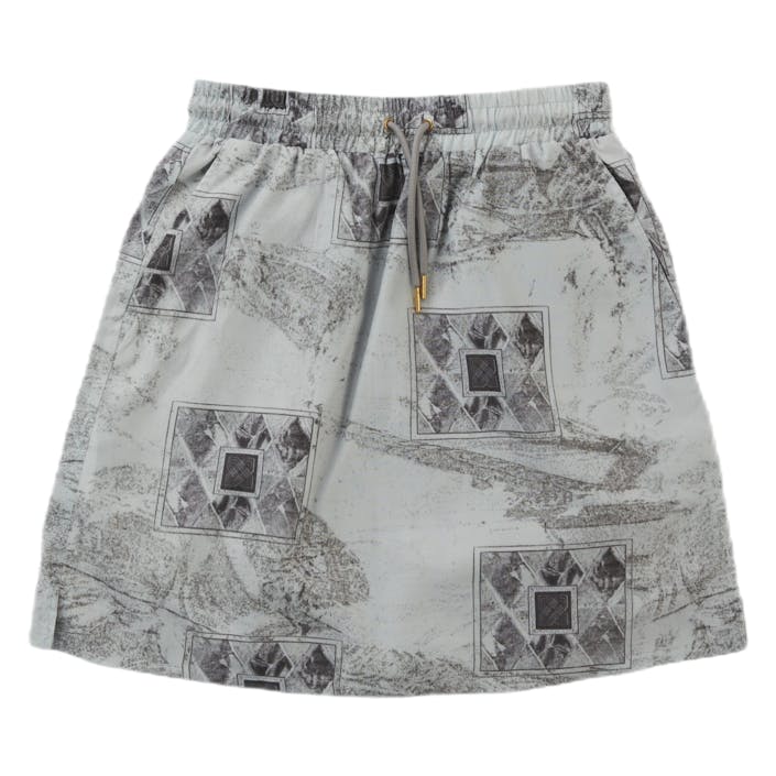 Track Skirt Bleach Diamond, Female, Abbigliamento, gonne e vestiti, Bianca, S