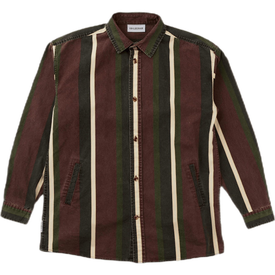 Shirt Jacket Dark Stripe