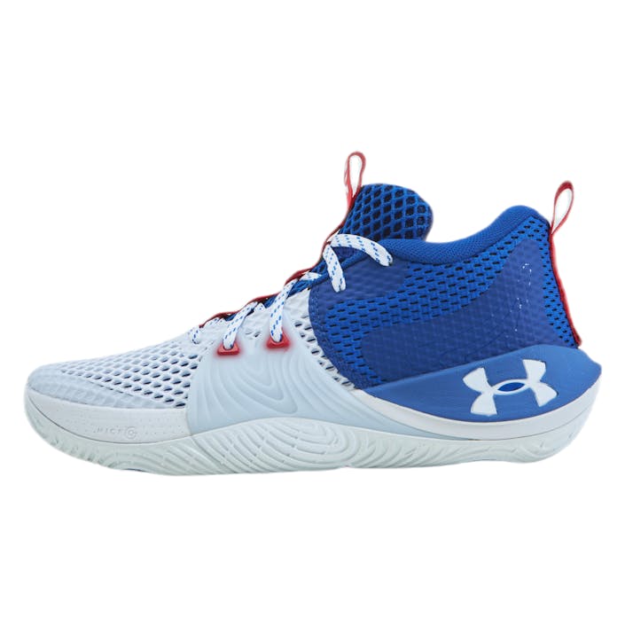 UA Embiid 1 (GS), Unisex, Chaussures, Mid Top Shoes, Multicolore, EU 37,5