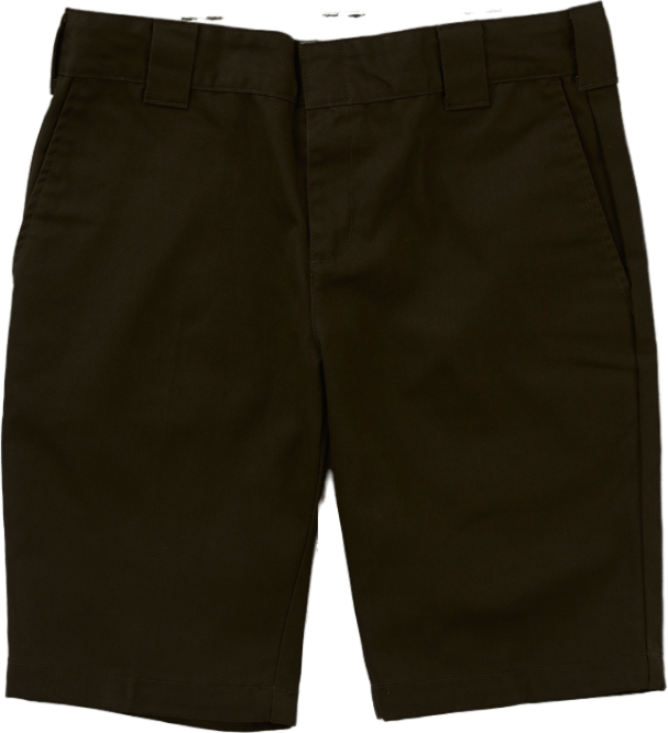 Slim Fit Short Olive Green