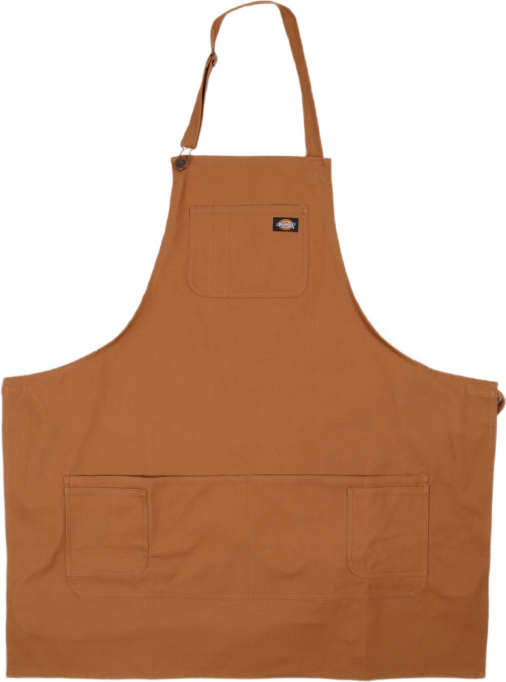 Dickies Bib Apron Brown Duck, Unisex, Kläder, Tillbehör, Orange, ONESIZE