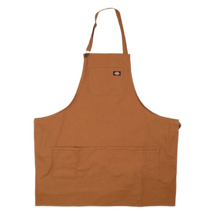 Dickies Bib Apron Brown Duck, Unisex, Kläder, Tillbehör, Orange, ONESIZE