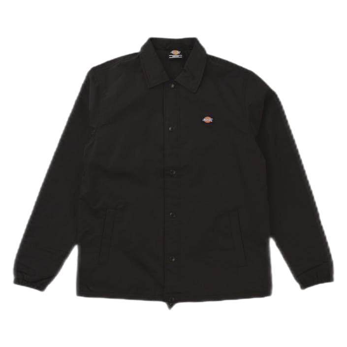 Oakport Coach Black, Male, Kleding, Tops, Zwart, L