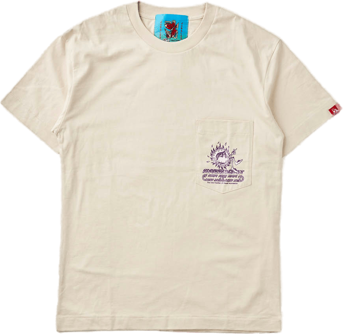 Sun Man Uv Tee White