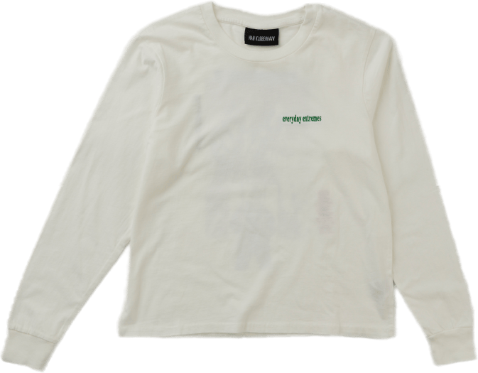 Artwork Tee Long Sleeve Off White