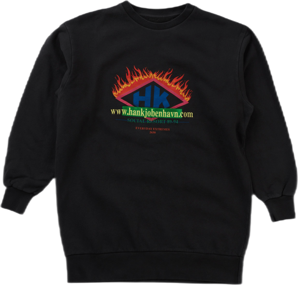 Relaxed Crew Faded Black