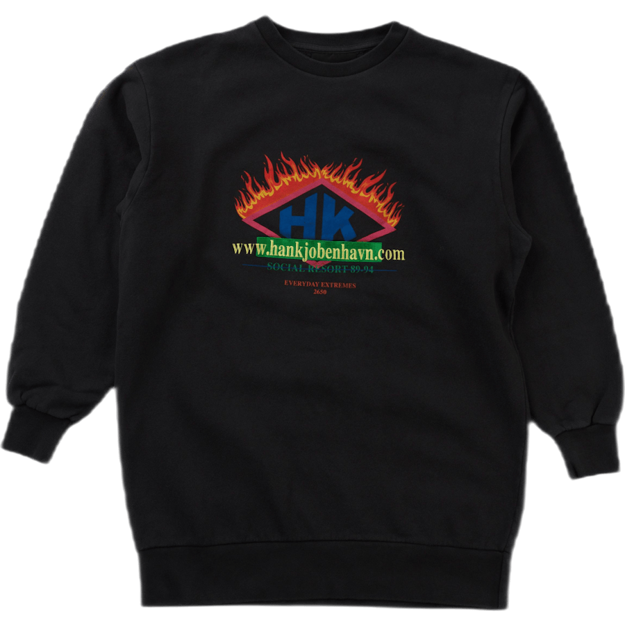 Relaxed Crew Faded Black