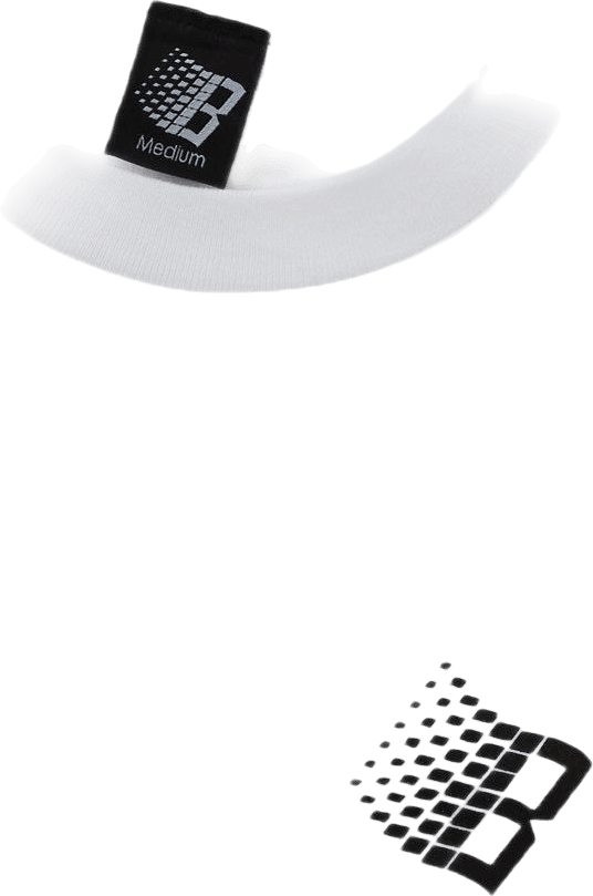 Smiley B Logo Tee Back & Front White - Bild 2