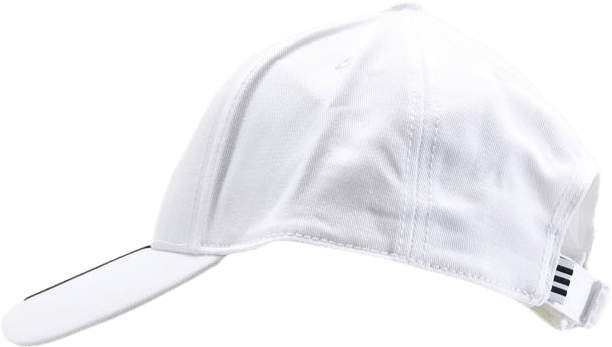 Baseball 3 Stripes Cap Cotton Twill White / Black / Black - Bild 2