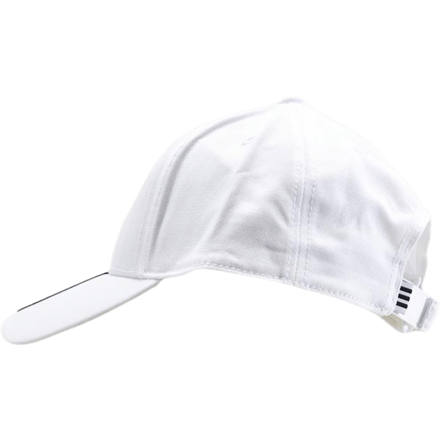 Baseball 3 Stripes Cap Cotton Twill White / Black / Black - Bild 2