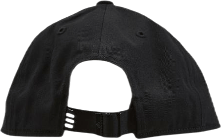 Baseball Cap Cotton Twill Black / Black / White - Bild 3