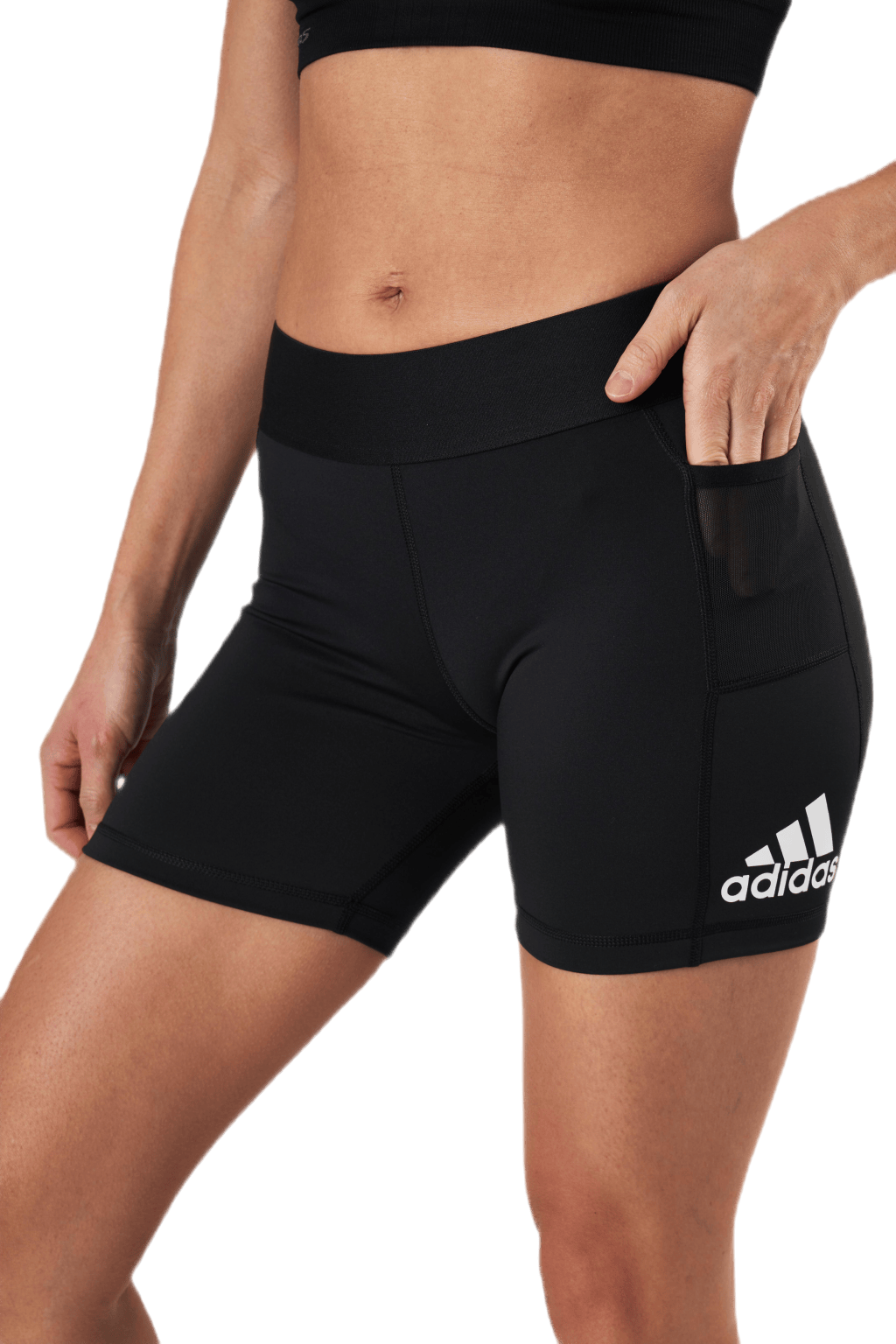 Techfit Short Tight Black / White | The best sport brands | Sportamore