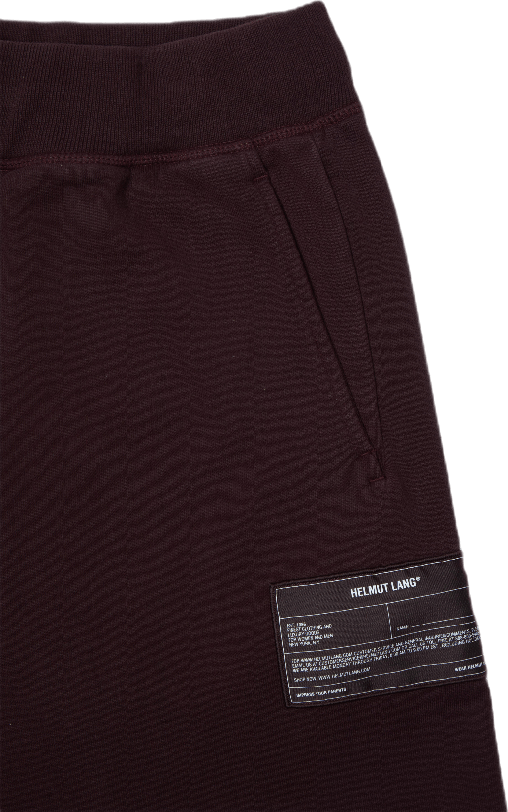 Patch Sweatpant.patc Crimson Night - Bild 3