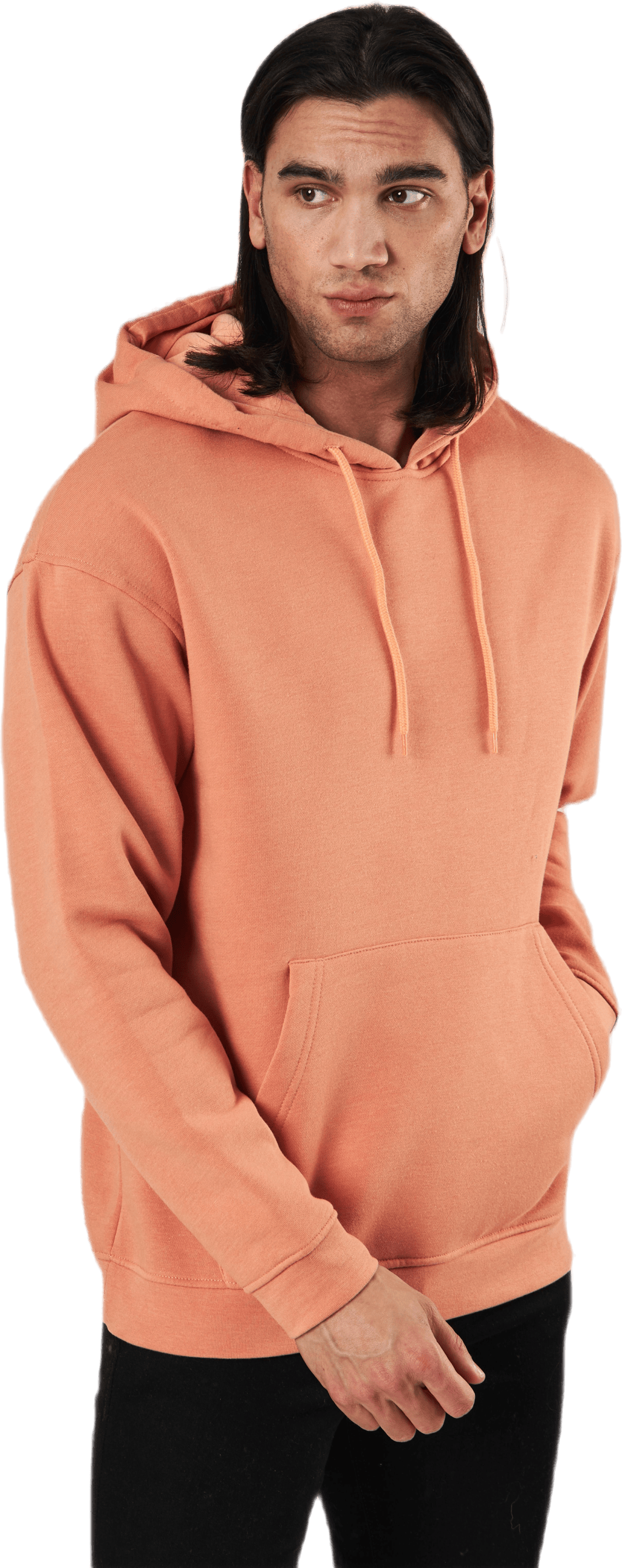 Brink Sweat Hood Shell Coral, Male, Ropa, Camisas, Rosa, XXL