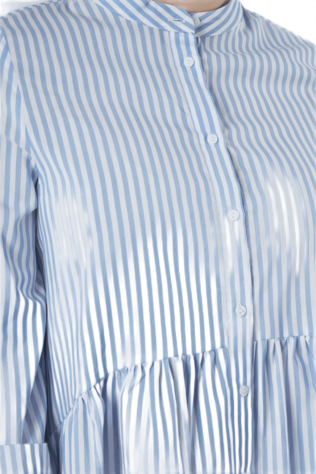 Ditte Life  Stripe 3/4 Dress W White - Bild 5