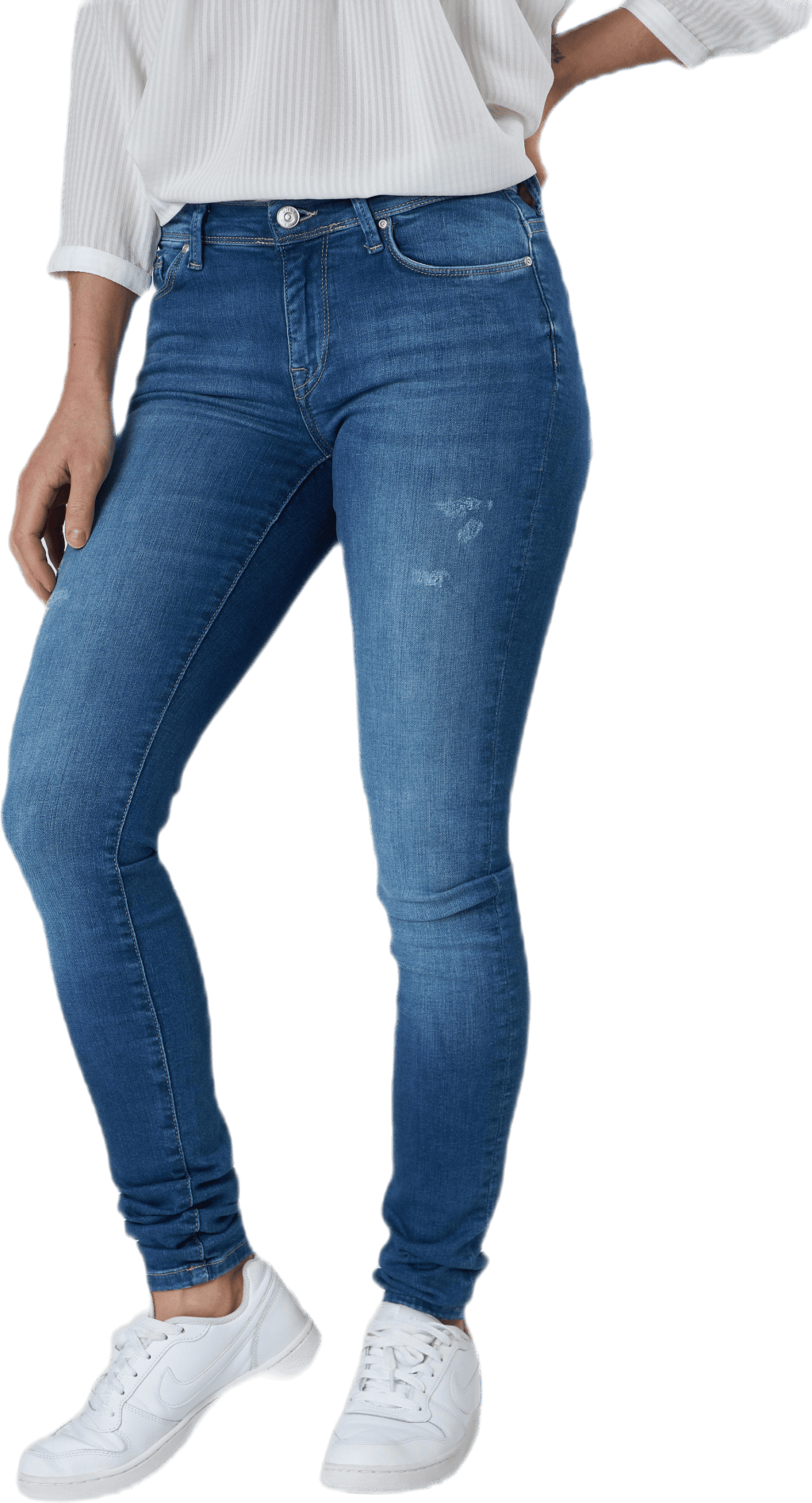 Shape Life Reg Skinny Blue - Bild 4