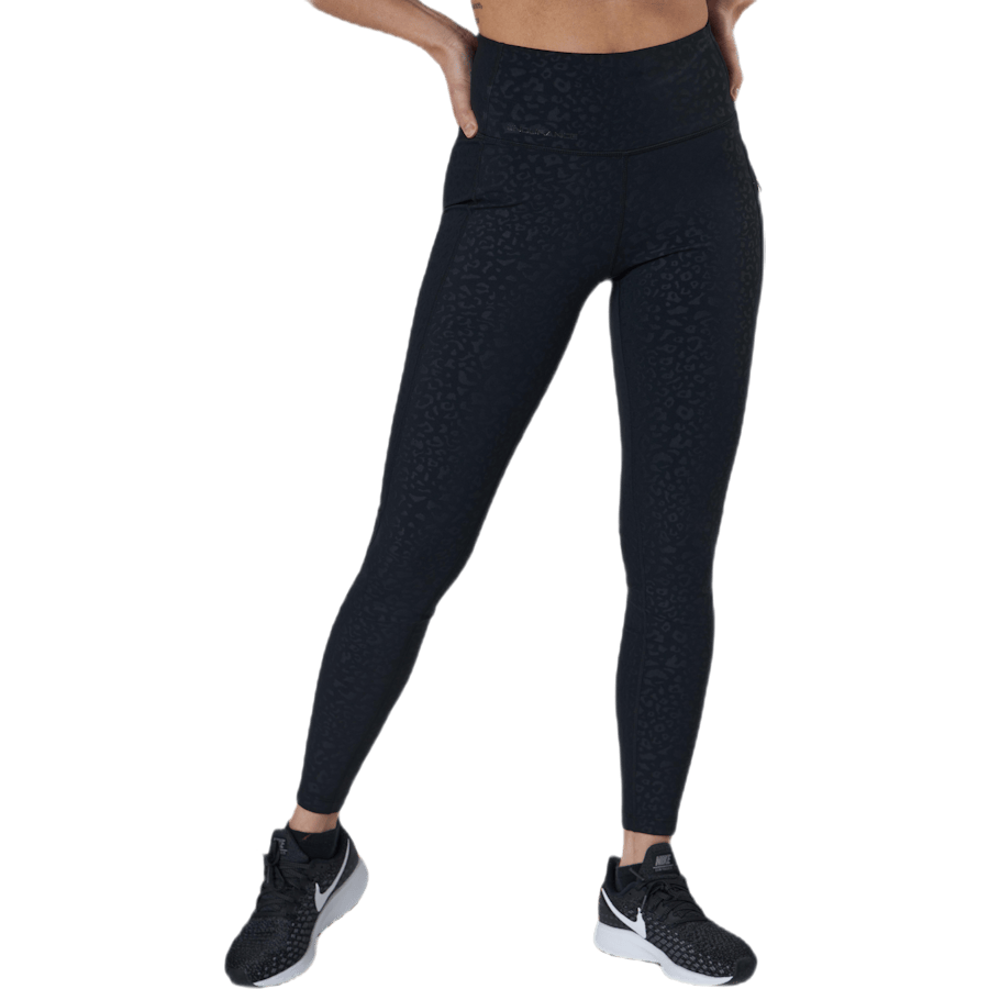 Peira W Embossed Tights W-pock Flerfärgad