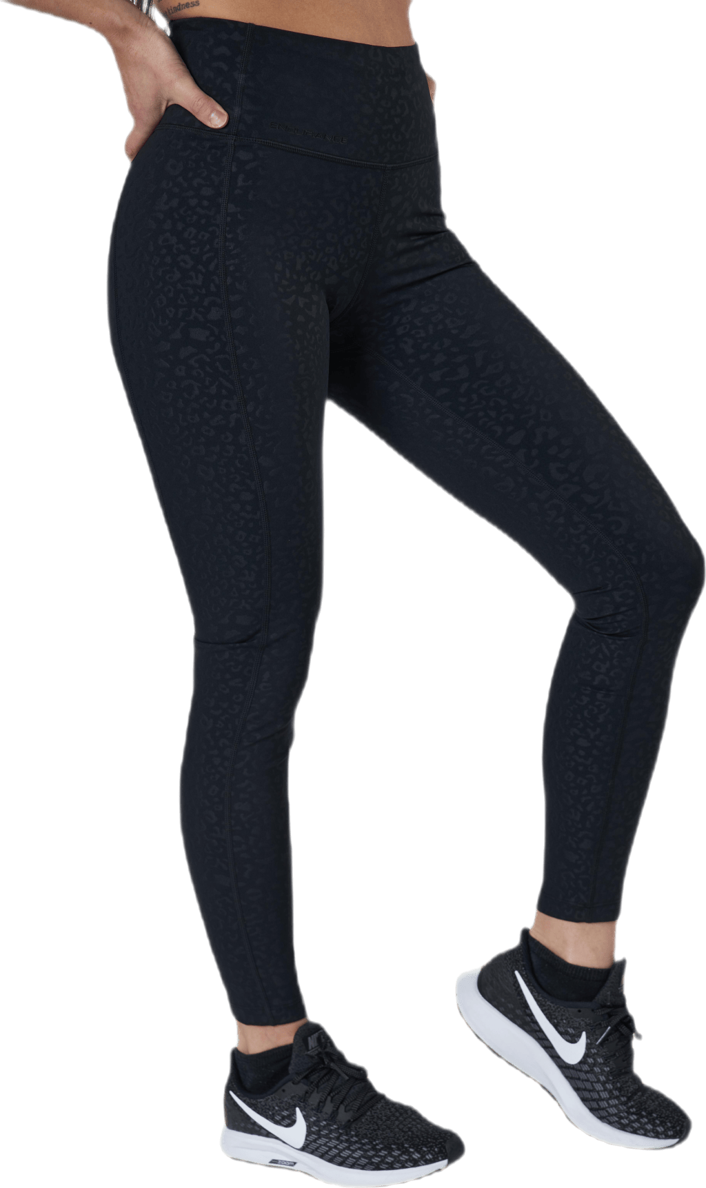 Peira W Embossed Tights W-pock Flerfärgad - Bild 2