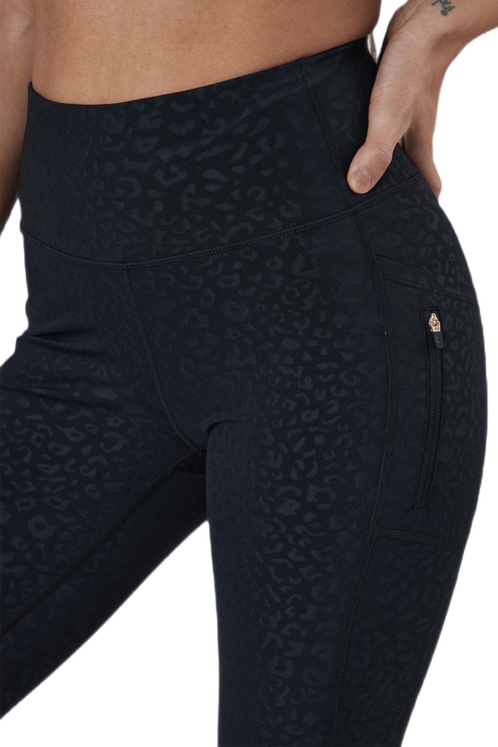 Peira W Embossed Tights W-pock Flerfärgad - Bild 4