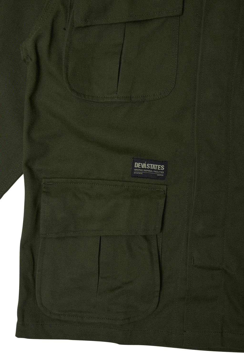 Fatigue Jacket Bones Olive - Bild 3