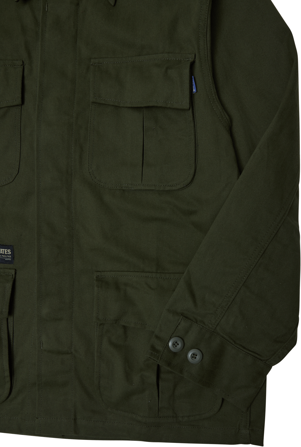 Fatigue Jacket Bones Olive - Bild 4