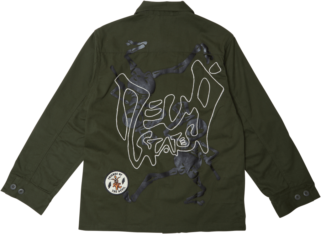 Fatigue Jacket Bones Olive - Bild 5